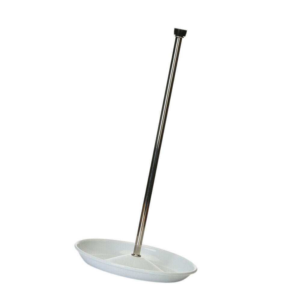 Wine Decanter Rack Display Bracket Holder Drying Stand Barware 35cm White