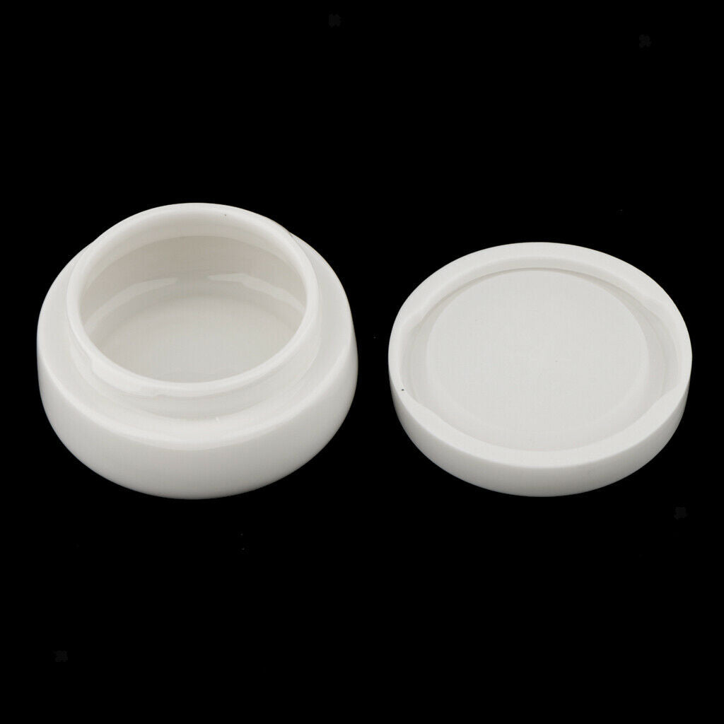 Empty Ceramic Loose Powder Makeup Case Jewelry Tea Tin Pot Containers 50g