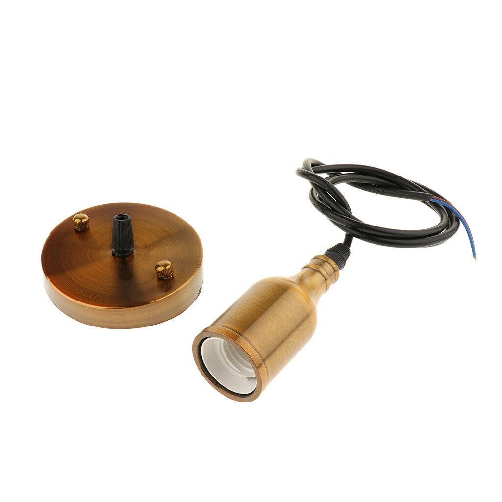 E27 Aluminum Light Holder Lamp Head with Line Suction Tray Socket 06
