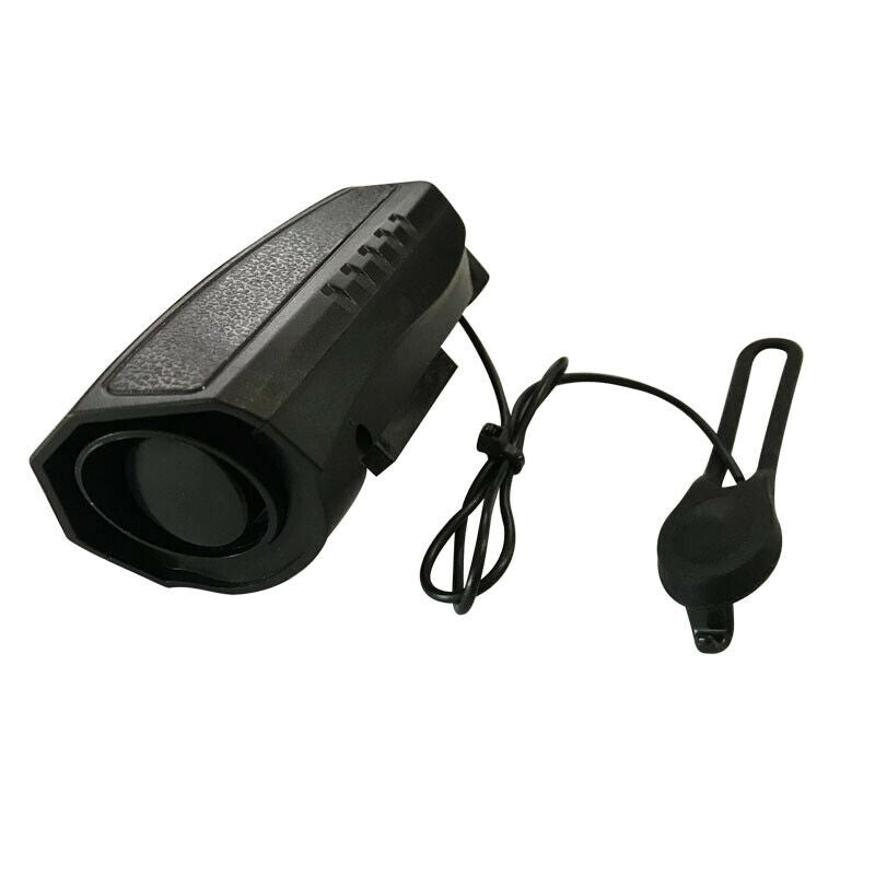 Ultra-loud Speaker Black Electronic Bicycle 6 Sounds Alarm Bell Bike Siren Ho BD