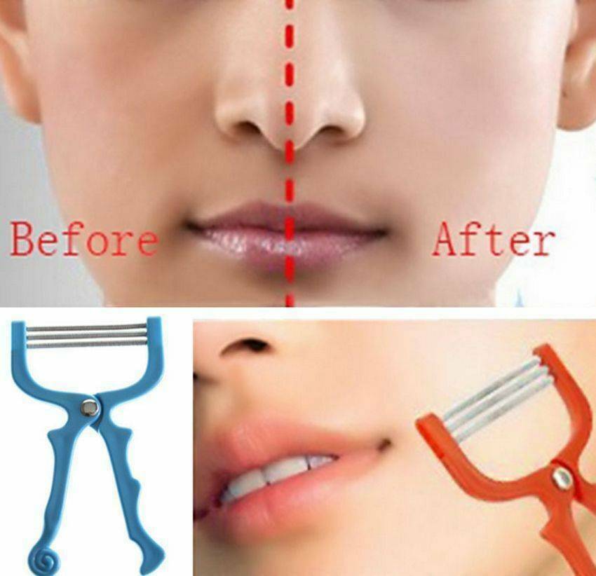 Facial Hair Remover Tool Face Beauty Spring Threading Removal Epilator Epicare