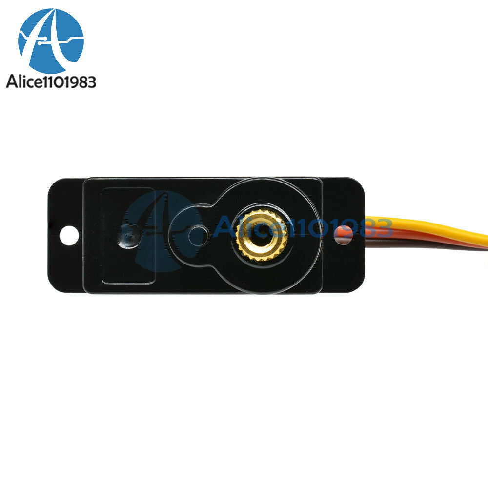 4PCS ES08MAII Mini Metal Gear 13g Analog Servo 1.6KG 0.12sec ES08MA ES08