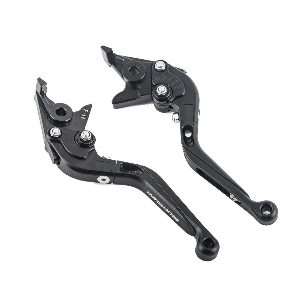 Folding Extendable Front Rear Brake Levers For SUZUKI BURGMAN125 UH125/150 AN250