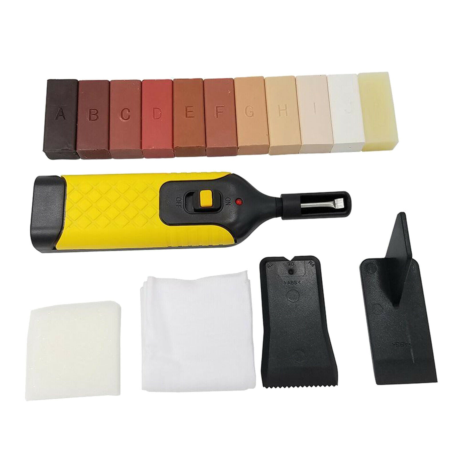 15pcs Wood Floor & Furniture Repair Touch-Up Markers Scratch Cover Woodworking