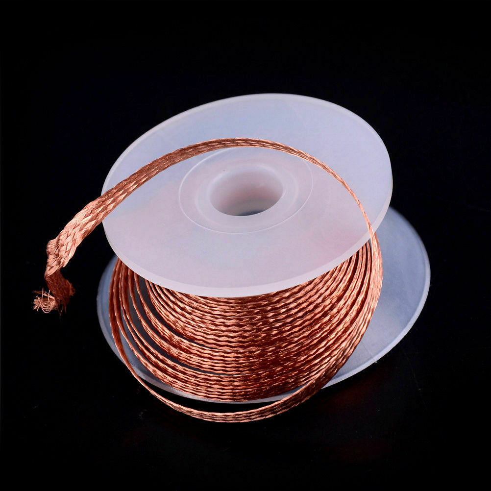3.5mm 1.5M Desoldering Braid Solder Remover Wick Copper Spool Wire Useful Tools