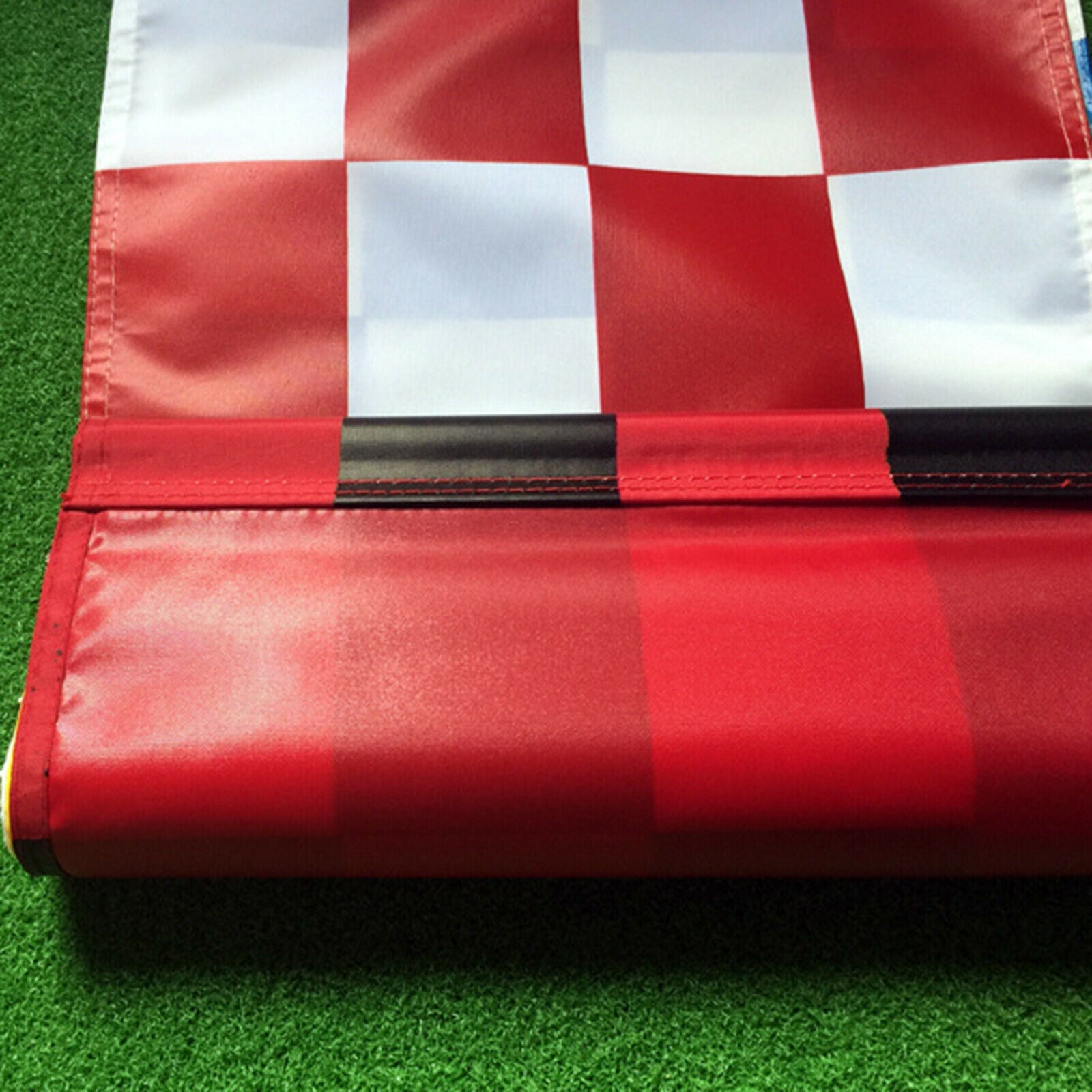 2X Golf Flag Practice Putting Green Flag Yard Nylon Golfer Outdoor Red White