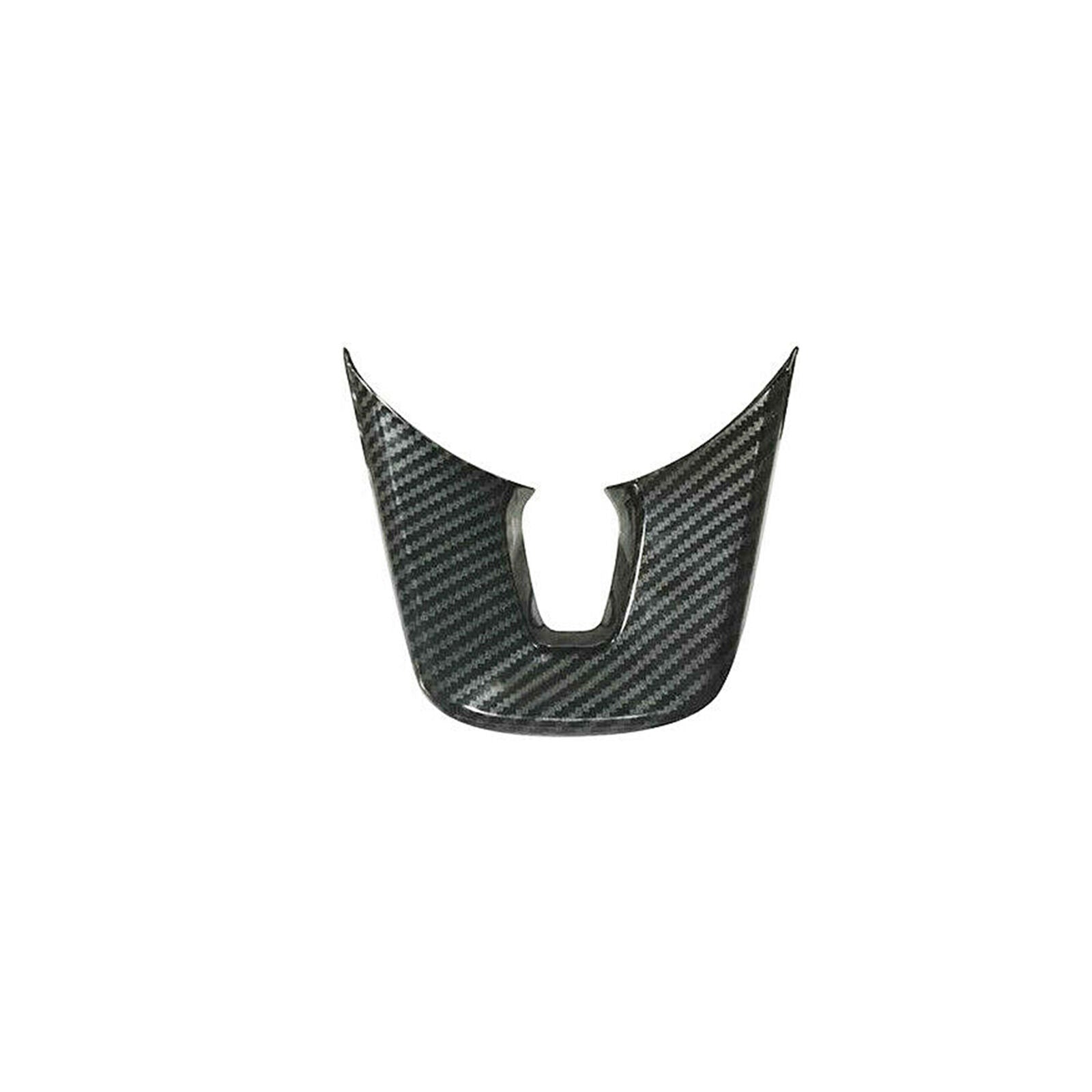 Carbon Fiber Look Steering Wheel Cover Trim Fit for Kia Forte K3 2019 2021