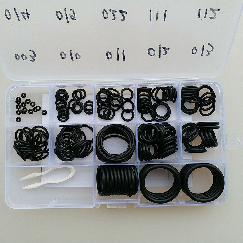 170X Scuba Diving O-Ring Kit Technical Equipment Dive Tank Valve Hoses Rings