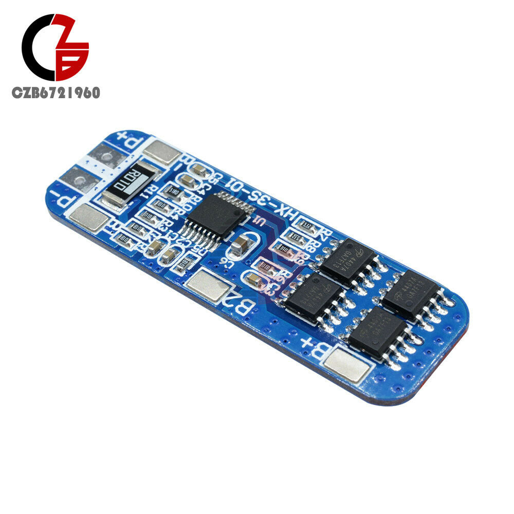 5pcs 10A 3.7V 3S Li-ion Lithium 18650 Battery PCB Protection Board BMS Charger