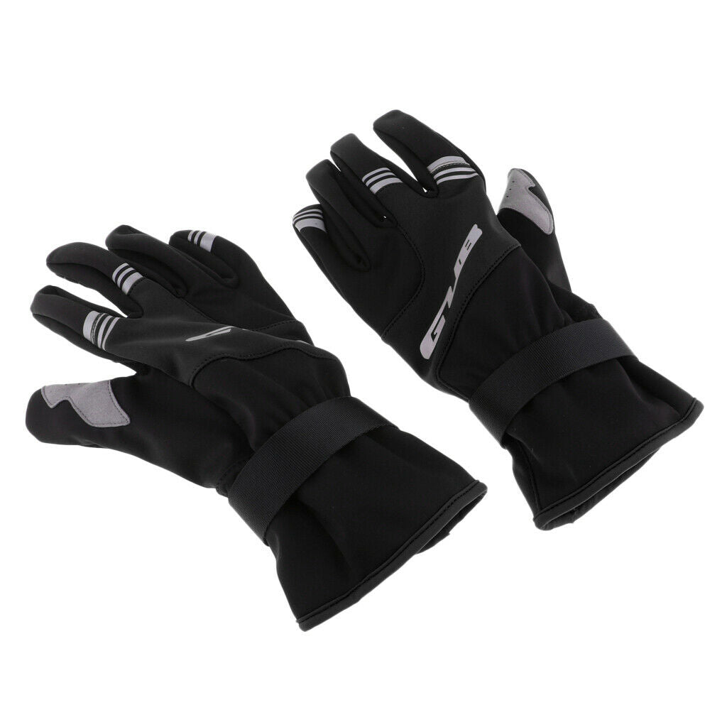 Anti Slip Cycling MTB Bike Gloves Touch Screen Gloves Black L