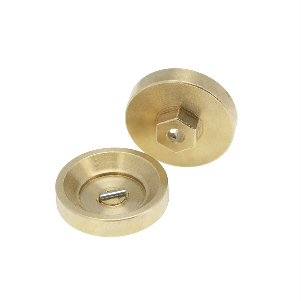 For Racing car Axial SCX24 90081 wheel hub brass coupling thicknes 4mm 4Pcs new