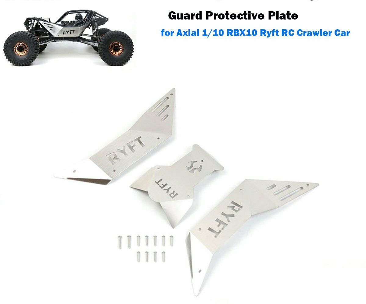 Metal Armor Guard Protector Plate for Axial 1/10 RBX10 Ryft RC Rock Crawler Car