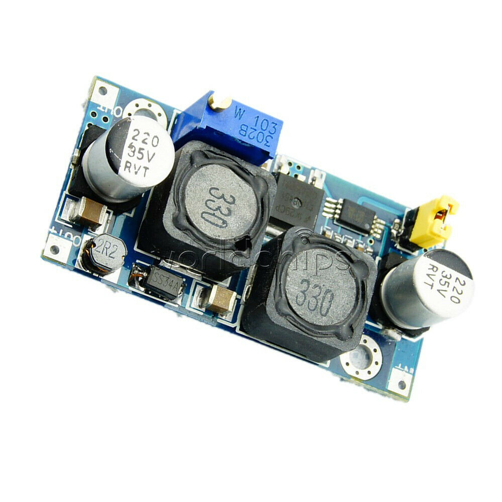 DC 25W 3-15V to 0.5-30V Boost Buck Converter Auto Solar Charge Voltage Regulator