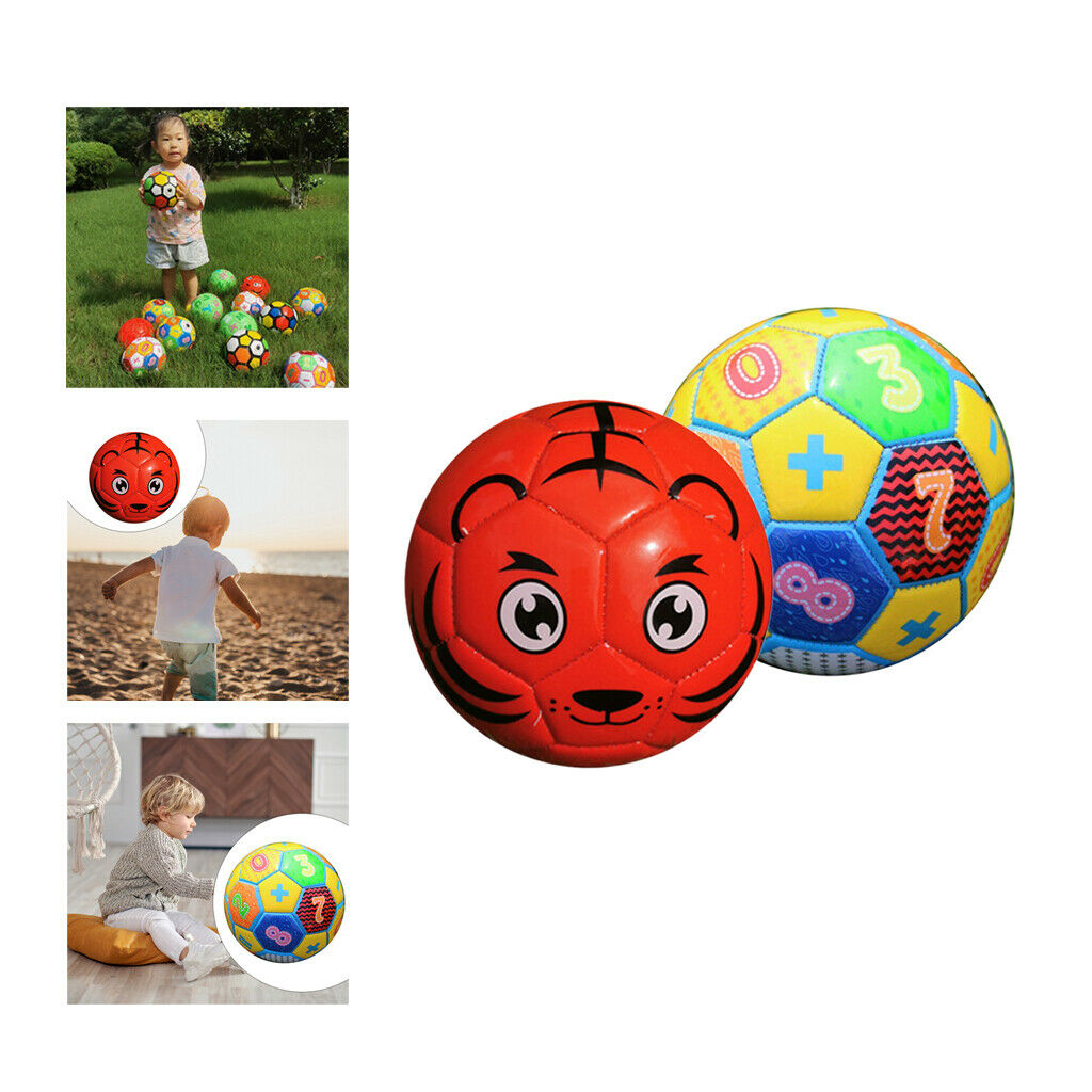 2Pack Kids Soccer Ball Game Exercise Soft Colorful Foam Ball Play Ball Gifts