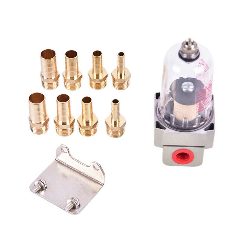 Engine Oil Separator Catch Tank Can Reservoir Tank Breather Filter Baffled:0J.DD