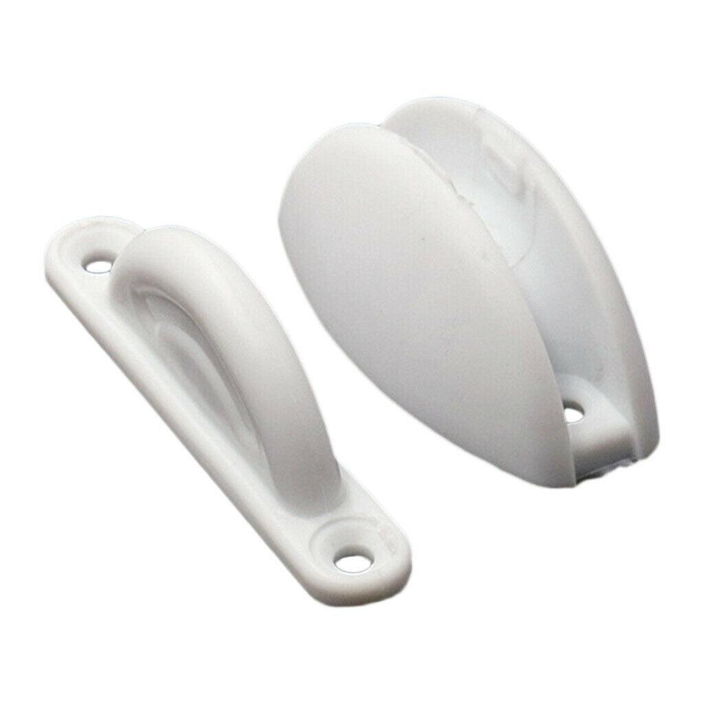 Door Catch Stopper Baggage Door Latch Cupboard RV Boats Cargo Trailer White