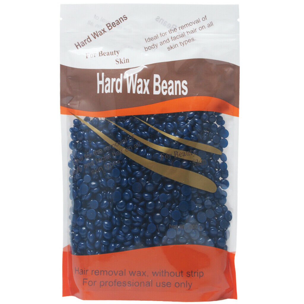 400g Hard Hot Wax Beans Hair Removal Bikini Depilatory No Strip Pellet Beads