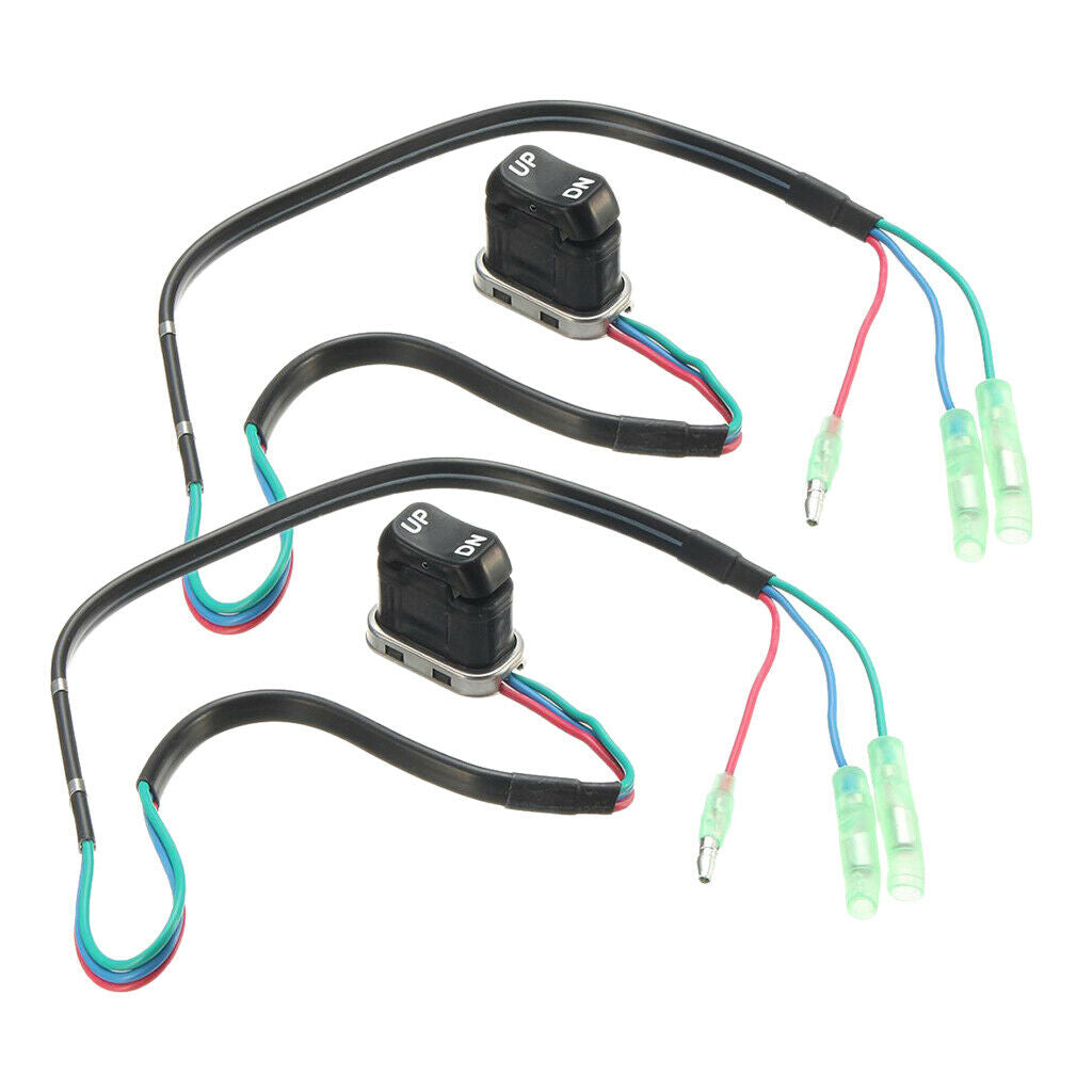 2Pcs Boat Trim & Tilt Switch A for Yamaha 703-82563-01-00 Motor Engine