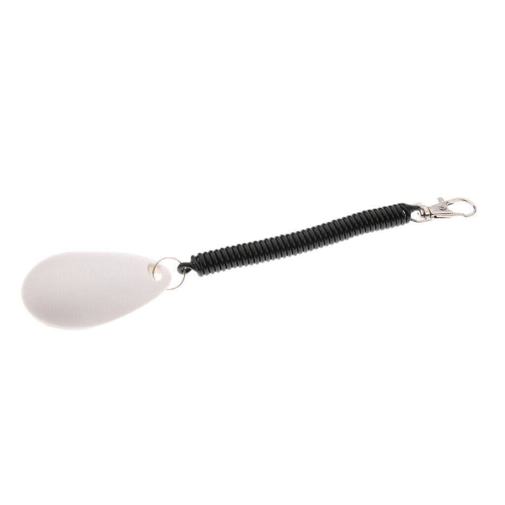 Dog Training Clicker Big Button Clicker Set Pet Training Accessories White
