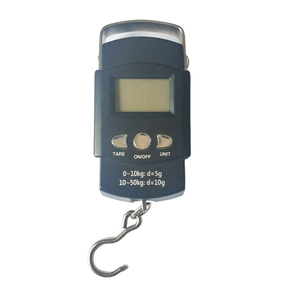 50kg/110lbs Digital Scale Travel Fishing Luggage Electronic Scales Balance Ruler