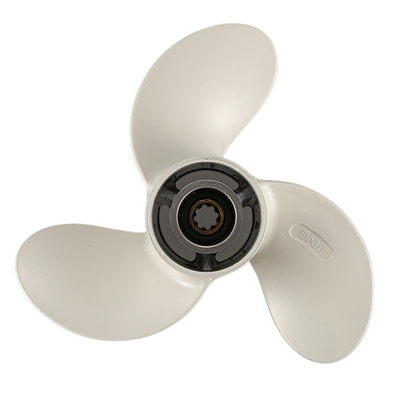 9 1/4 X 9-J New Aluminum Alloy 3 Blade Outboard Propeller for Yamaha 9.9-15Hp U1