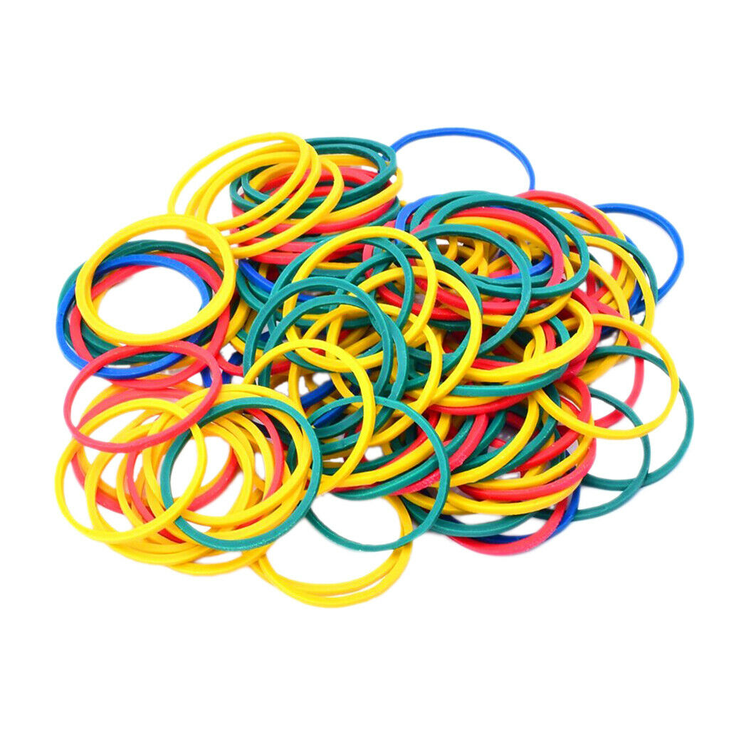 100 Pieces Colorful Elastic Rubber Bands For Tattoo Gun Machine Supplies
