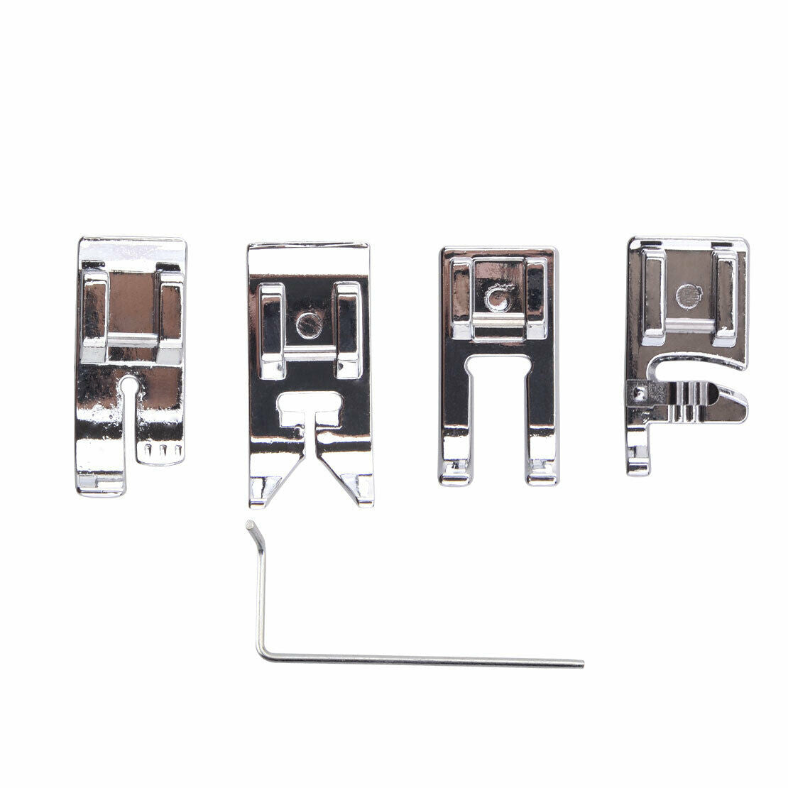 Kit Sewing Machine Presser Foot Feet Snap fit for Low Shank Husqvarna Viking Acc