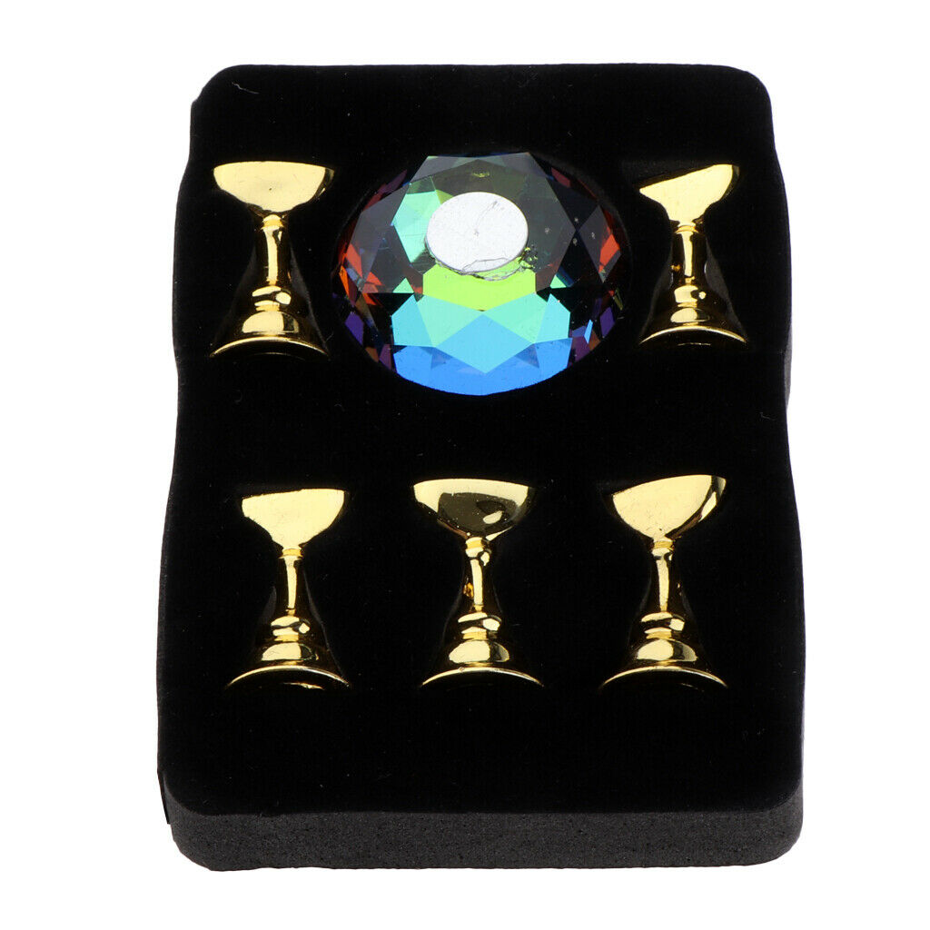 12 Pieces Chess Shaped  Nail Art Tip Holder Stand