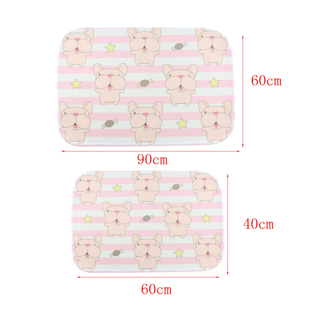 1 Pc Rectangle Mat Pad Polyester Sleeping Bed Cushion for Large Small Dogs S