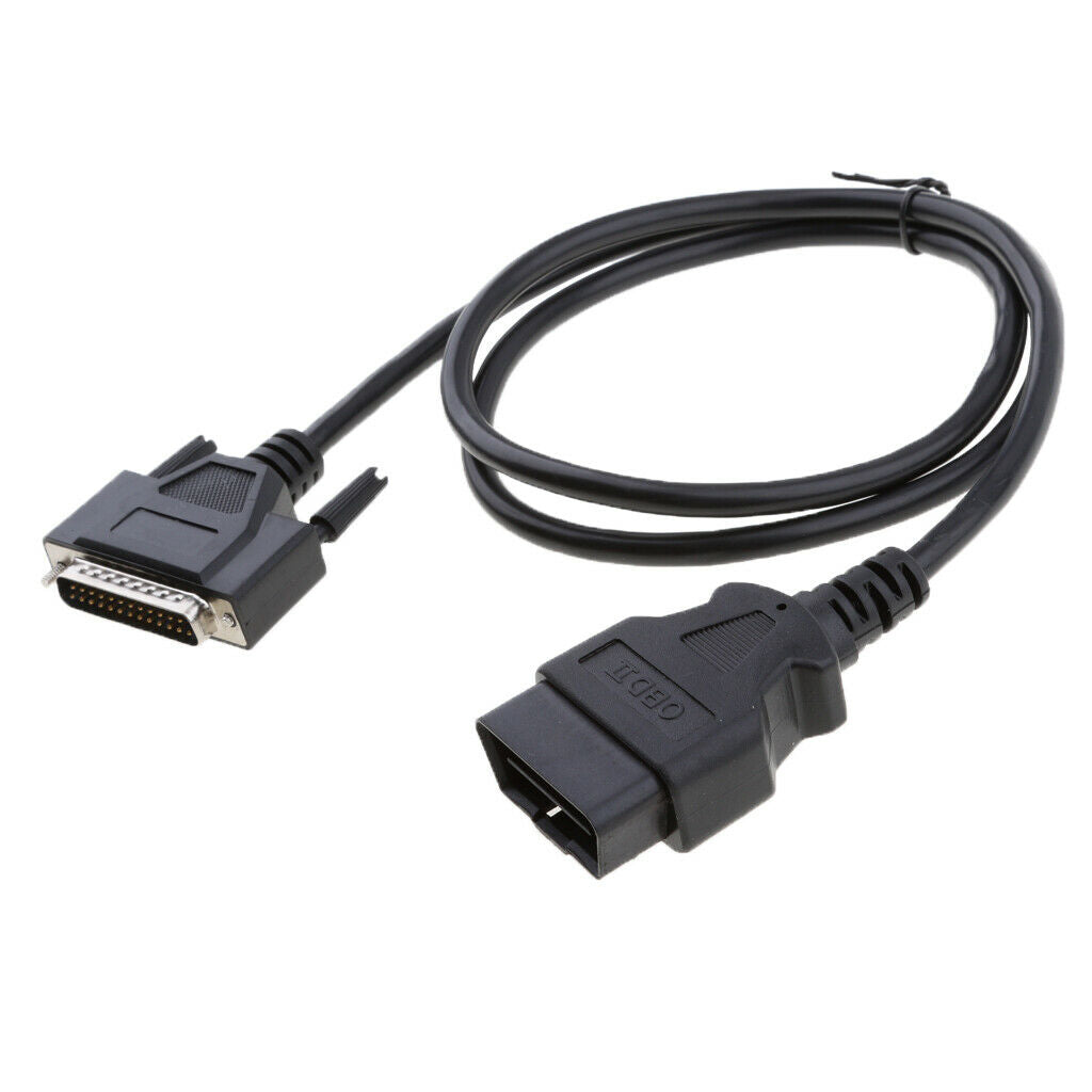 DB25 25Pin to 16 Pin OBD II Car Auto Diagnostic Adapter Converter Cable