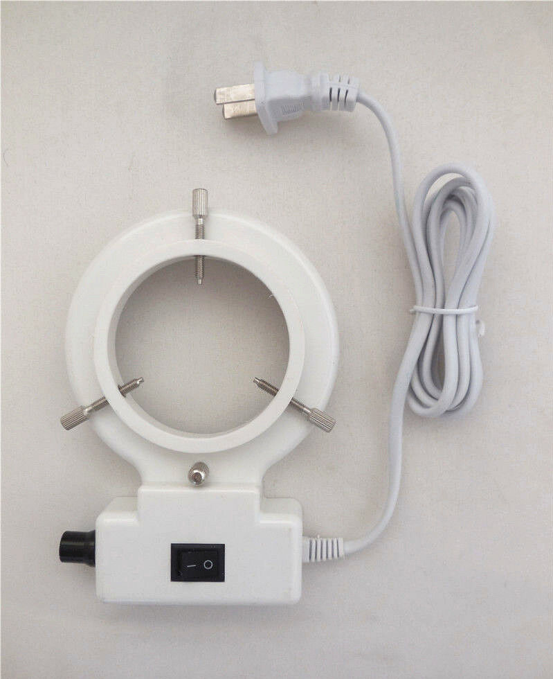 LED Ring Lamp Brightness Adjustable 70mm Inner Diameter Microscope Light Source
