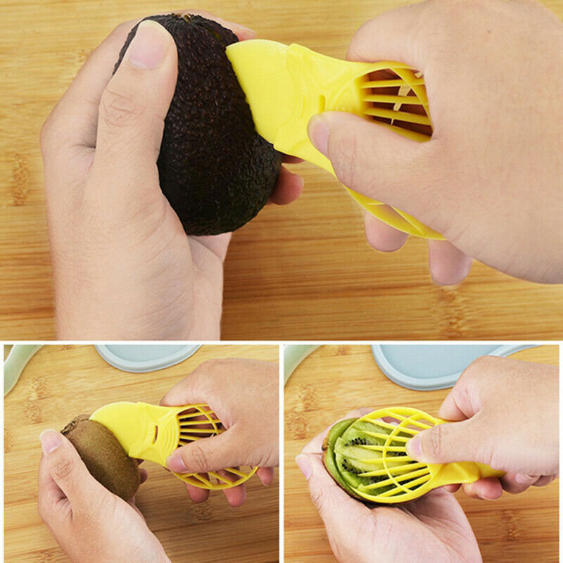 5-In-1 Avocado Slicer Set Fruit Cutter Peeler Core Remover Multifunctional T_DD