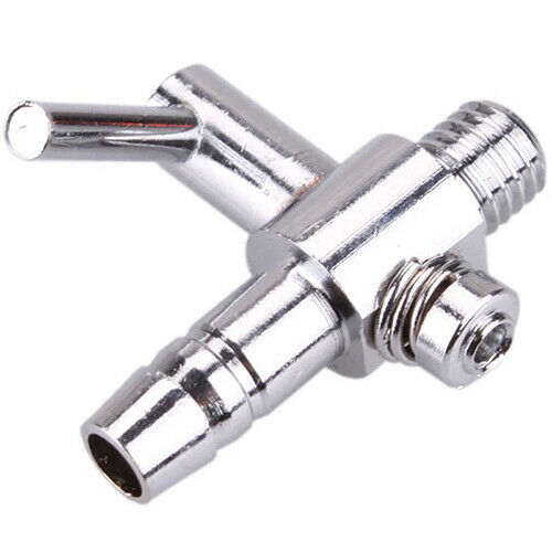 1Pc Thread Stainless Steel Aquarium Air Flow Distributor Control Valve Utility