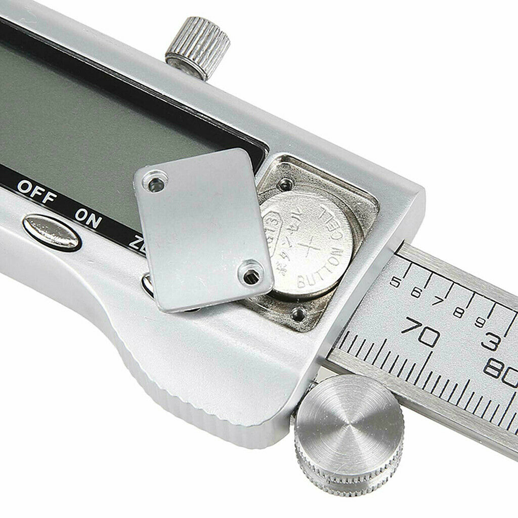 150mm/6''LCD Digital Vernier Caliper Stainless Steel MeasurementGauge Ruler Tool