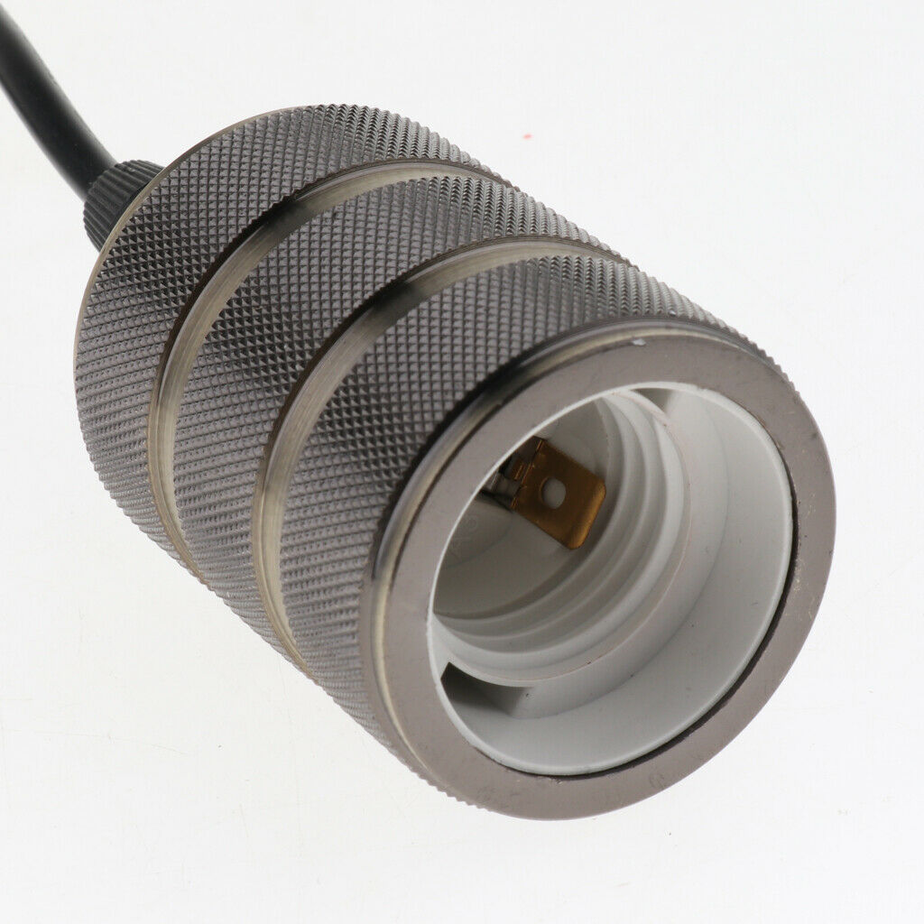 Pendant   Standard   E27   Light   Socket   with   Wire   Suction   Tray   01