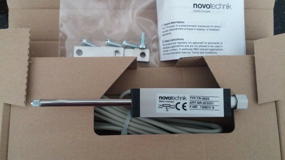 1 PC New Novotechnik Linear Transducer TR25 TR-0025 In Box