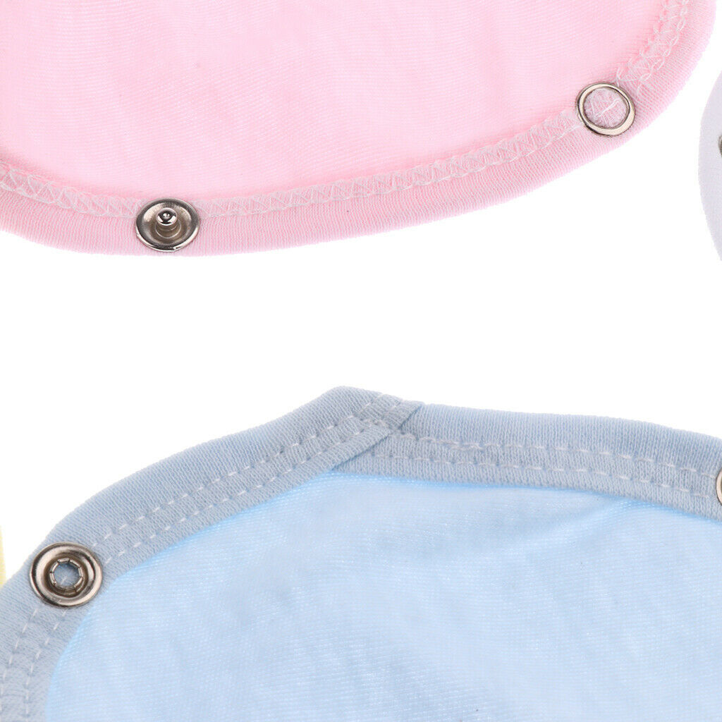8Pcs Baby Kids Vest / Bodysuit Extender Adjustable Length 100% Cotton