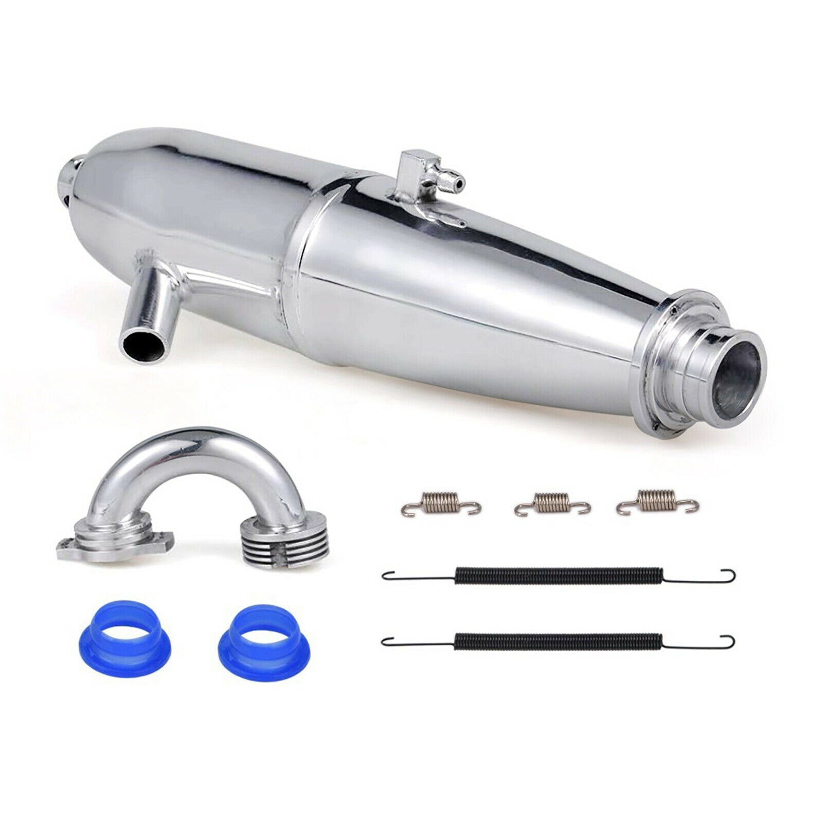 RC Car Exhaust Pipe for HSP HPI Redcat 1/8 Nitro RC Car BQ004 SH GO 21/28 Engine
