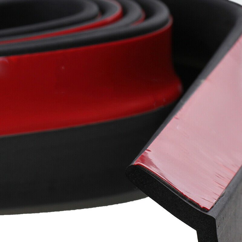 8.2ft Car Door Edge Guard Moulding Trim Rubber Edge Strip Seal Protector Black