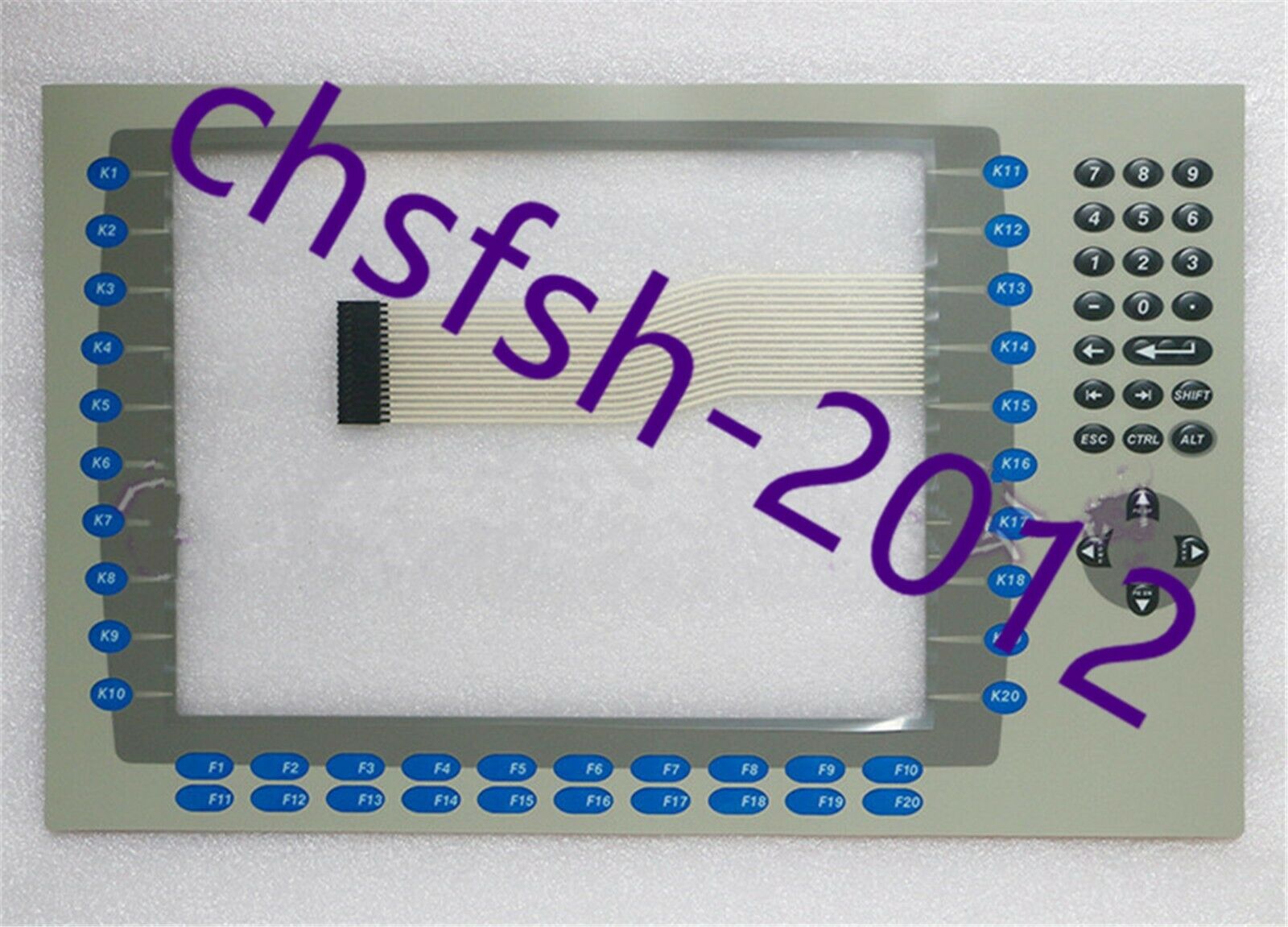 1 pcs New IN Box Allen-Bradley 2711P-B12C4D2 touch screen glass + button film