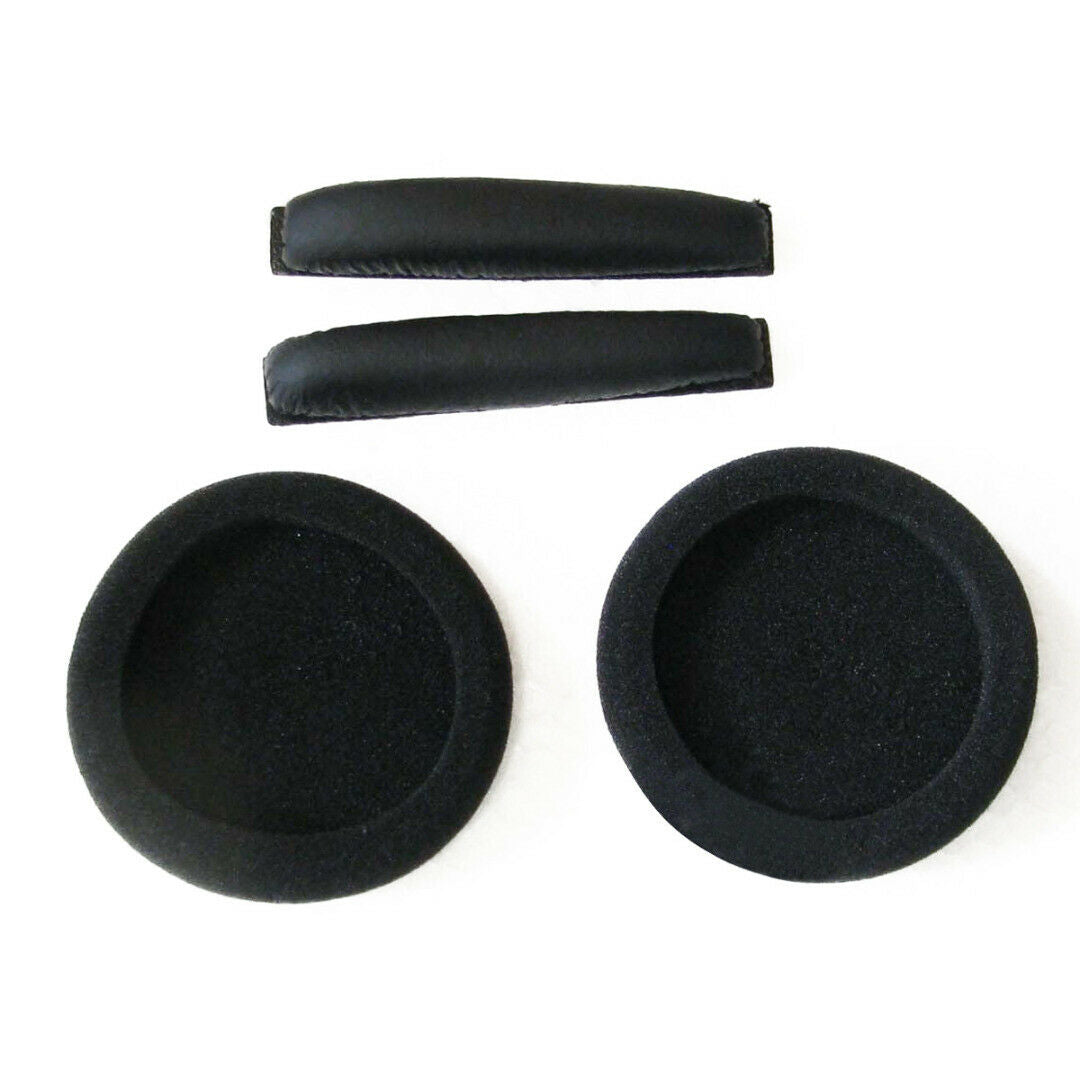 2x Replacement Ear Pads Cushions+Headband For Sennheiser PX100 PX100II Headset