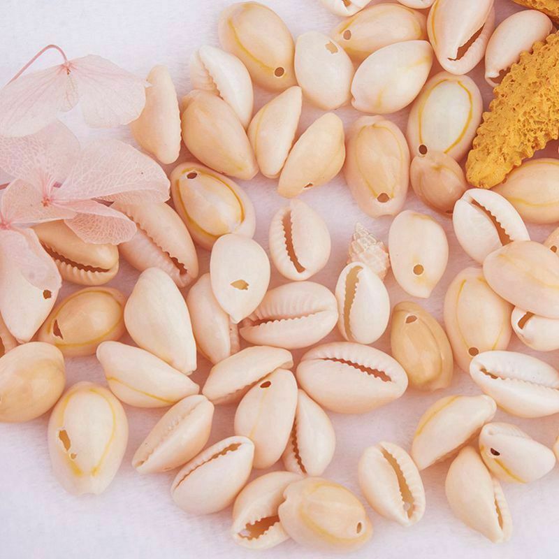 50pcs Shell Beads for Women jewelry Bracelet Necklace Earring Making DIY