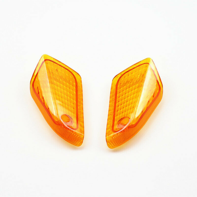 Motorcycle Rear Turn Signal Amber Lens Cover For Racing ZZR250 EX250 ZZR 250