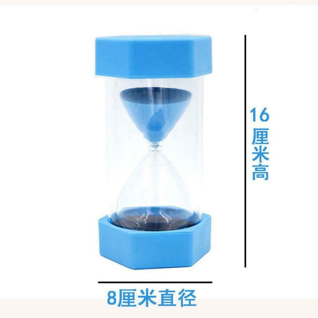 Plastic Hourglass Sand Timer Hourglass Sand Clock Timer 35 Minutes-Sky Blue