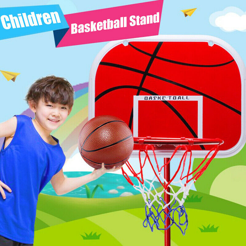1.5M Adjustable Basketball Stands Children's Basketball Hoop Backboard Bal_DD