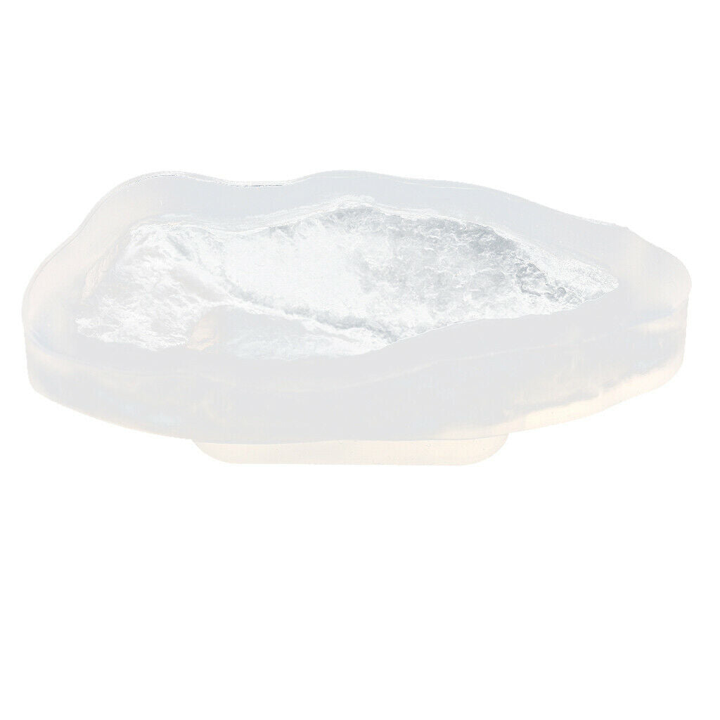 DIY Stone Crystal Ornament Silicone Pendant Jewelry Making Mold