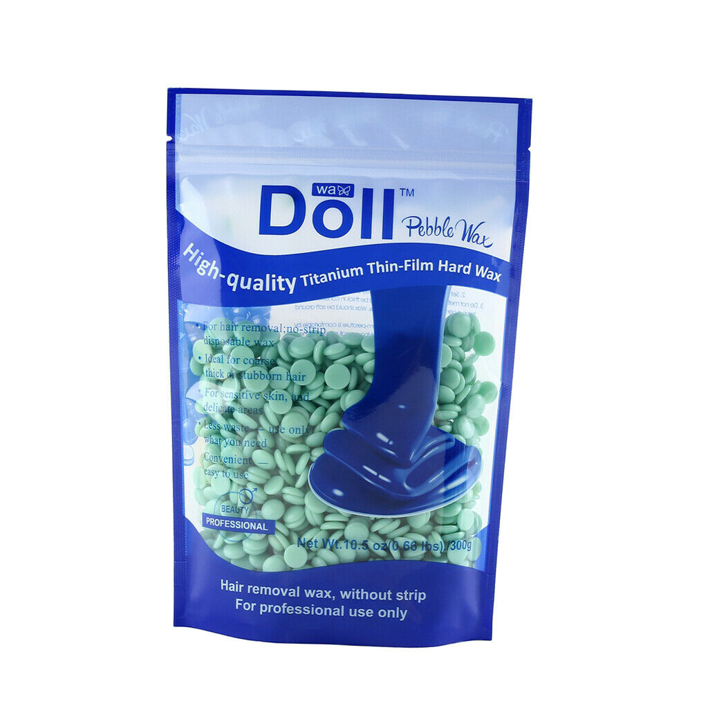 300g Natural Hot Film Hard Wax Beans Hair Removal Beads Tea Tree