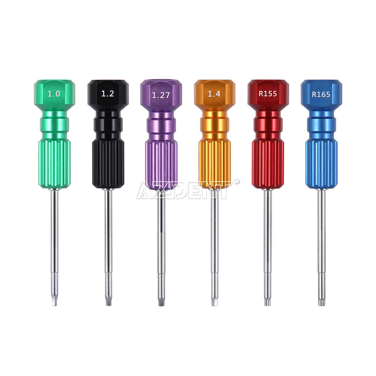 6Pcs/Kit Dental Laboratory Screw Driver Kit Tools Set