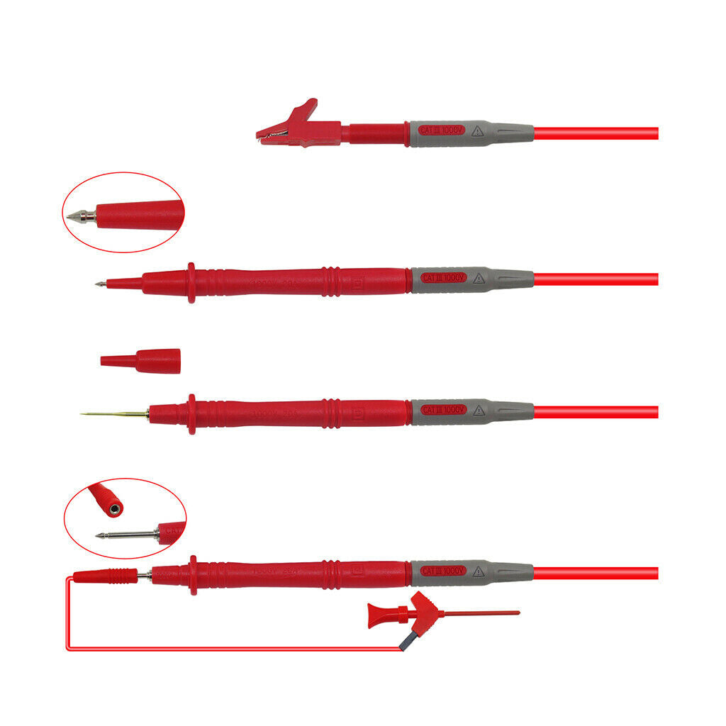 16pcs Digital Multimeter Probe Test