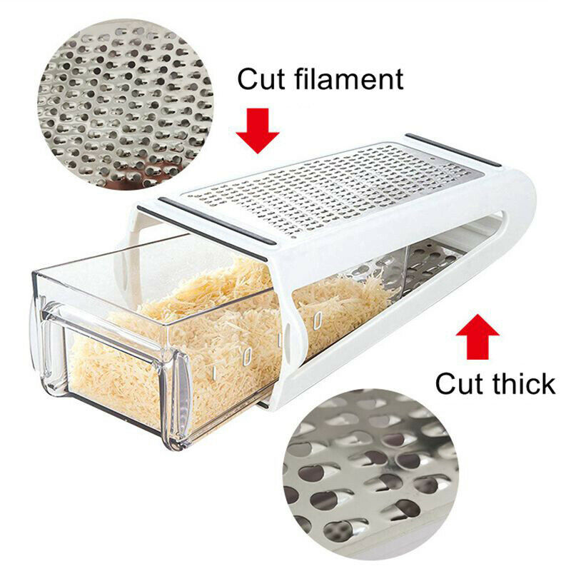 Double-sided Slicer Cheese cutter Duplex Potato Cheese Butter Grater Sli_AU